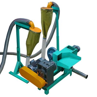 低速押し出された残りのペットボトルの造粒機